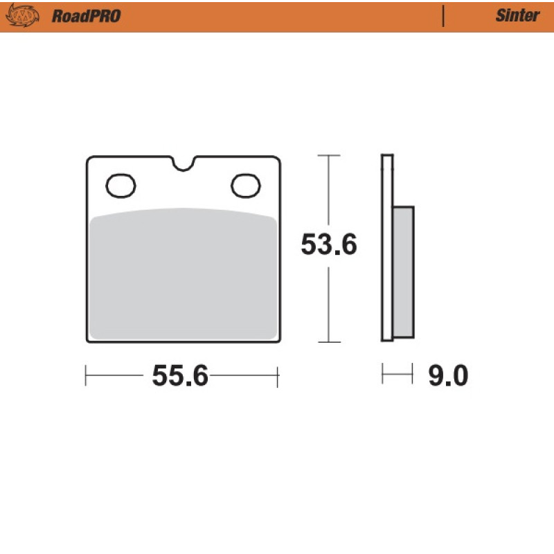 Moto Master Moto-Master Brakepads RoadPRO Sinter front