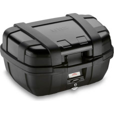 Givi 52 litre blackline top-case black with aluminium finish with top opening