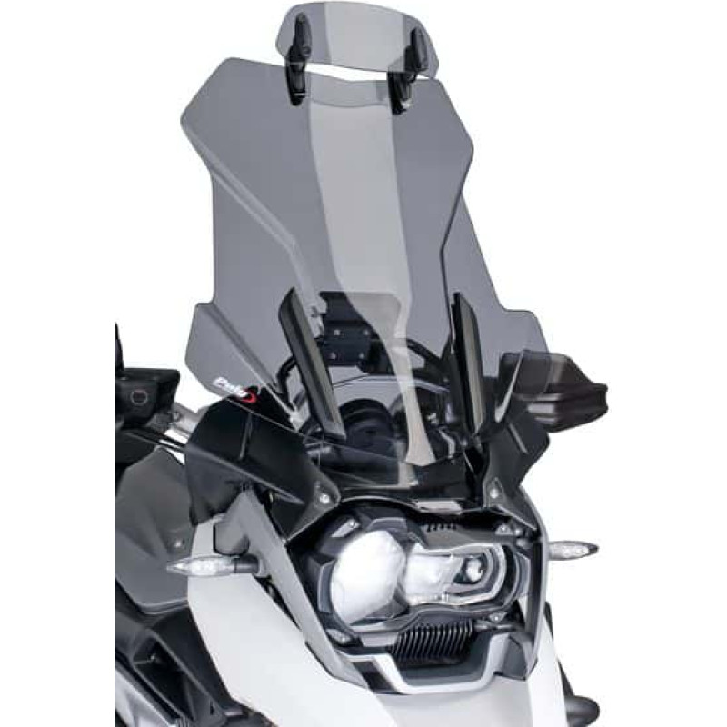 Puig Visor Multiadjustable Clip-On 230X90Mm. C/Smoke