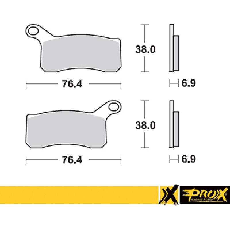 Prox Front Brake Pad KTM450/505/525SX-XC ATV '08-12