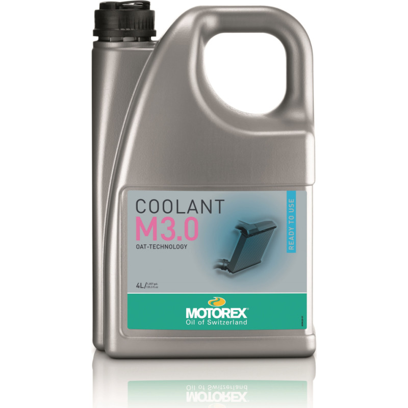 Motorex Coolant M3.0 Ready To Use 4 ltr (4) Red colour