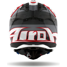 Airoh Helmet Aviator 3 Monarch Grey/Red Matt