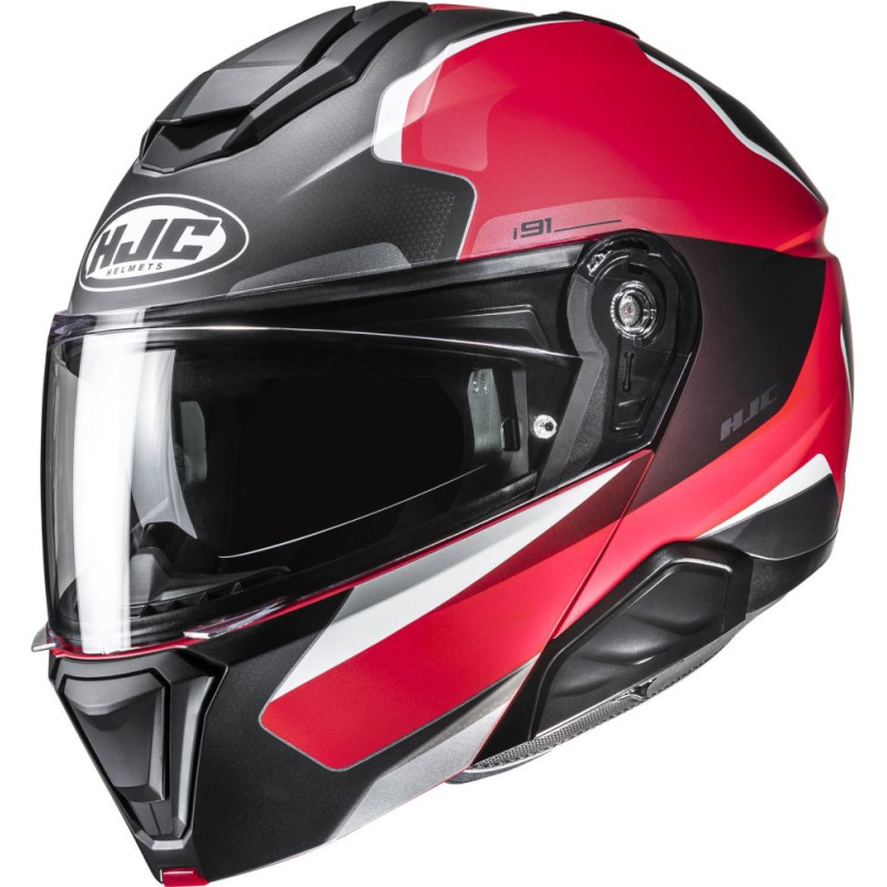 HJC Helmet i91 Felio Red/Black MC1SF