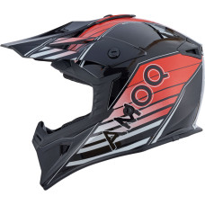 Amoq Meteor V2 Helmet Axis Black/Red glossy