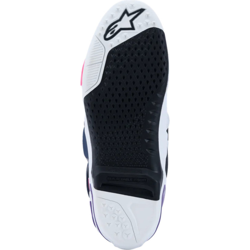 Alpinestars Boot Tech 10 White/Violet/Fluo Pink