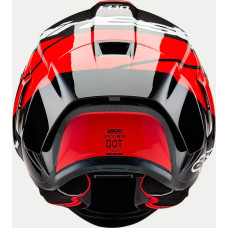 Alpinestars Helmet Supertech R10 Element Black/Carb/Fluo Red/White
