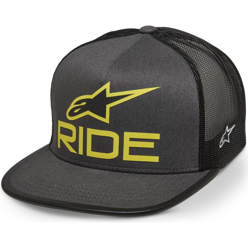 Alpinestars Ride 4.0 Trucker Hat Gray/Black/Lime
