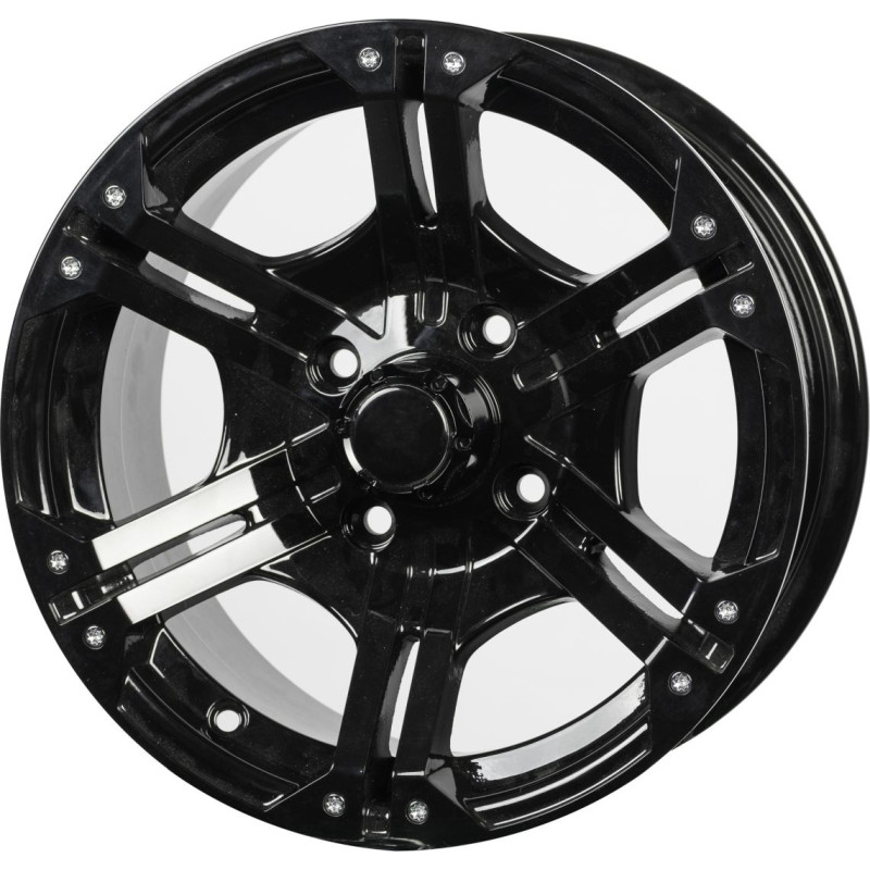 BSK Wheel 12x7 4/110 4+3 Black
