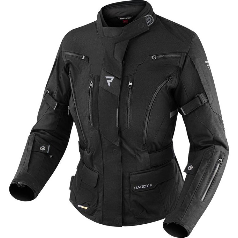 Rebelhorn HARDY 2 WOMEN BLACK TEXTILE MOTORCYCLE JACKET WS