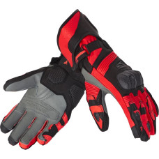 Rebelhorn FIGHTER BLACK FLUO RED MOTORCYCLE GLOVES