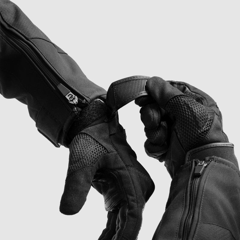 Rebelhorn CORE BLACK MOTORCYCLE GLOVES