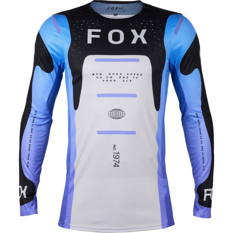 FOX FLEXAIR MAGNETIC JERSEY BLACK/PURPLE