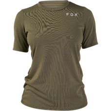 FOX W Ranger Dr Ss Jrsy Alyn Olive Green