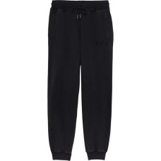 FOX LADY WORDMARK FLEECE JOGGER BLACK XS TROUSERS