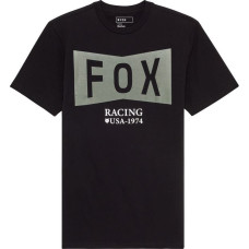 FOX T-SHIRT FOX TYPEFACE PREM BLACK