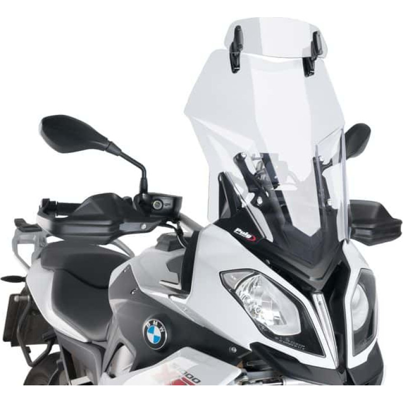 Puig Visor Multiadjustable Clip-On 277X100Mm. C/Clear
