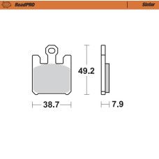 Moto Master Moto-Master Brakepads RoadPRO Sinter front