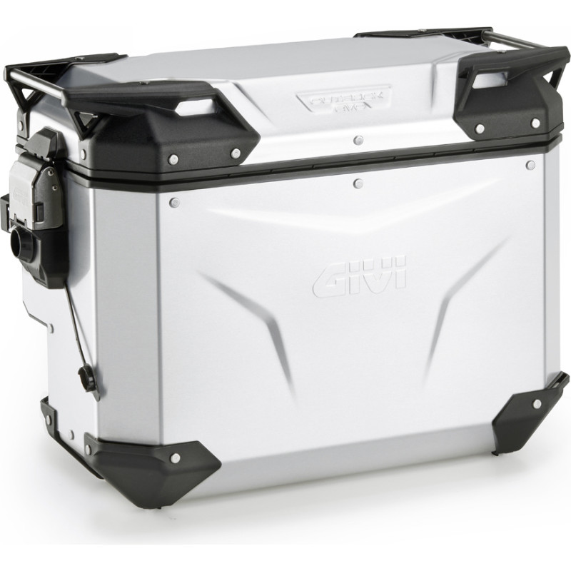 Givi Trekker Outback EVO Anodized Alu side-case cutout Right 40ltr sold without
