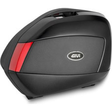 Givi Pair of painted side cases black embossed with painted insert