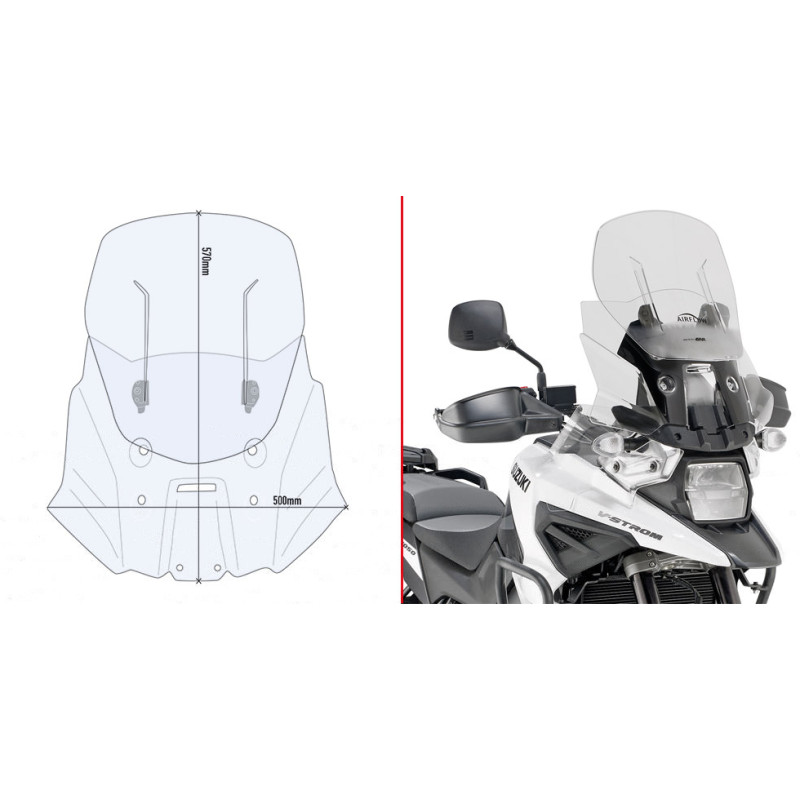 Givi Windscreen Suzuki V-Strom 1050 (20-23) AF3117B