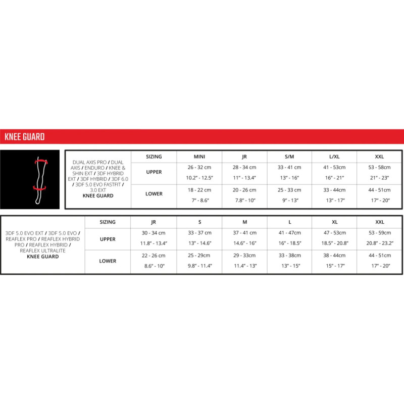 Leatt Knee & Shin Guard Dual Axis Blk