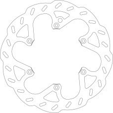 Goldfren Brakedisc Front HUS 00-KTM125-525 92- HVA 125-501 14-