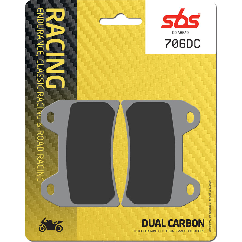 SBS Brakepads Dual Carbon