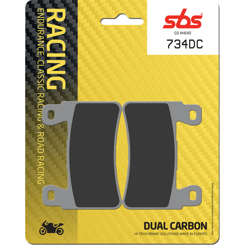 SBS Brakepads Dual Carbon