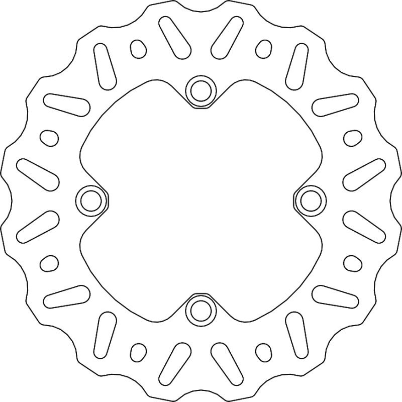 Moto Master Moto-Master Nitro Brakedisc rear KX85