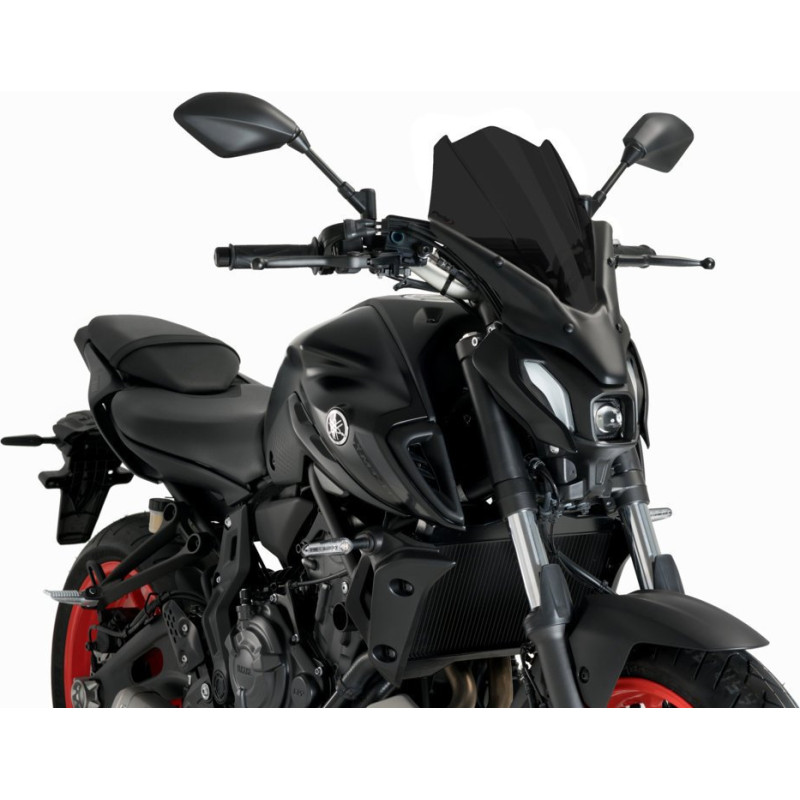 Puig Touring Screen Yamaha MT07 21- C/Dark SM