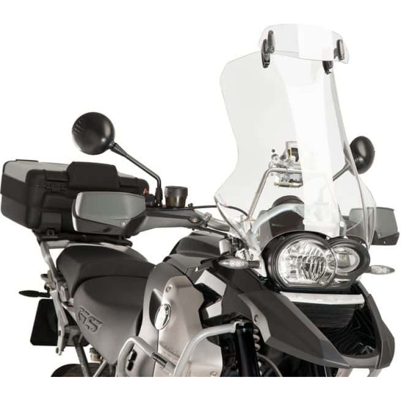 Puig Visor Multiadjustable Clip-On 230X90Mm. C/Clear