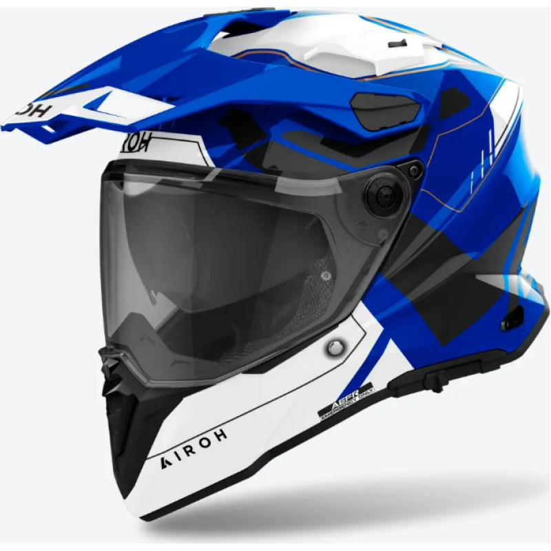 Airoh Helmet Commander 2 Reveal Blue Gloss