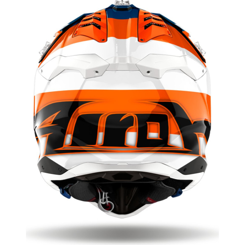 Airoh Helmet Aviator 3 Monarch Orange Gloss