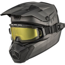 CKX Helmet Titan AMS Matt Carbon + Heated Goggles