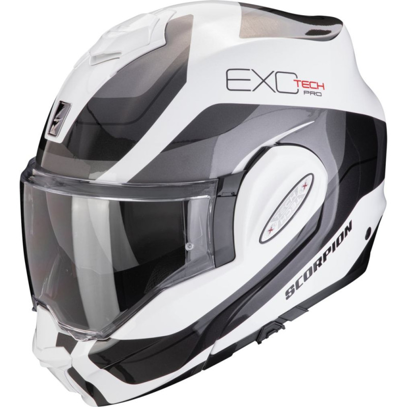 SCORPION Helmet EXO-TECH EVO PRO Commuta white/red