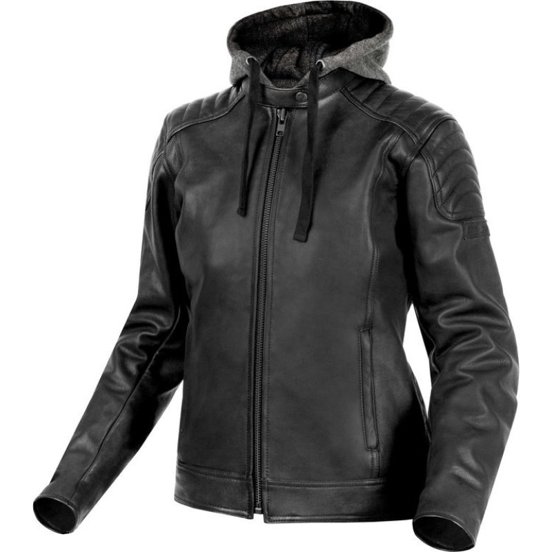 Rebelhorn IMPALA WOMEN BLACK LEATHER MOTORCYCLE JACKET WXS