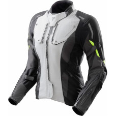Rebelhorn HIKER 4 WOMEN BLACK GREY FLUO YELLOW TEXTILE MOTORCYCLE JACKET WXS