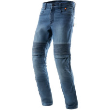 Rebelhorn REVOLT WASHED BLUE MOTORCYCLE JEANS MONOLAYER