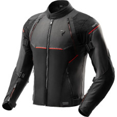 Rebelhorn SWIFT BLACK DARK GREY RED TEXTILE MOTORCYCLE JACKET