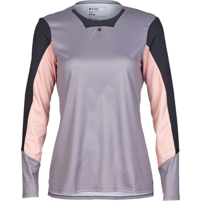 FOX LADY DEFEND STONE XS long sleeve cycling jersey