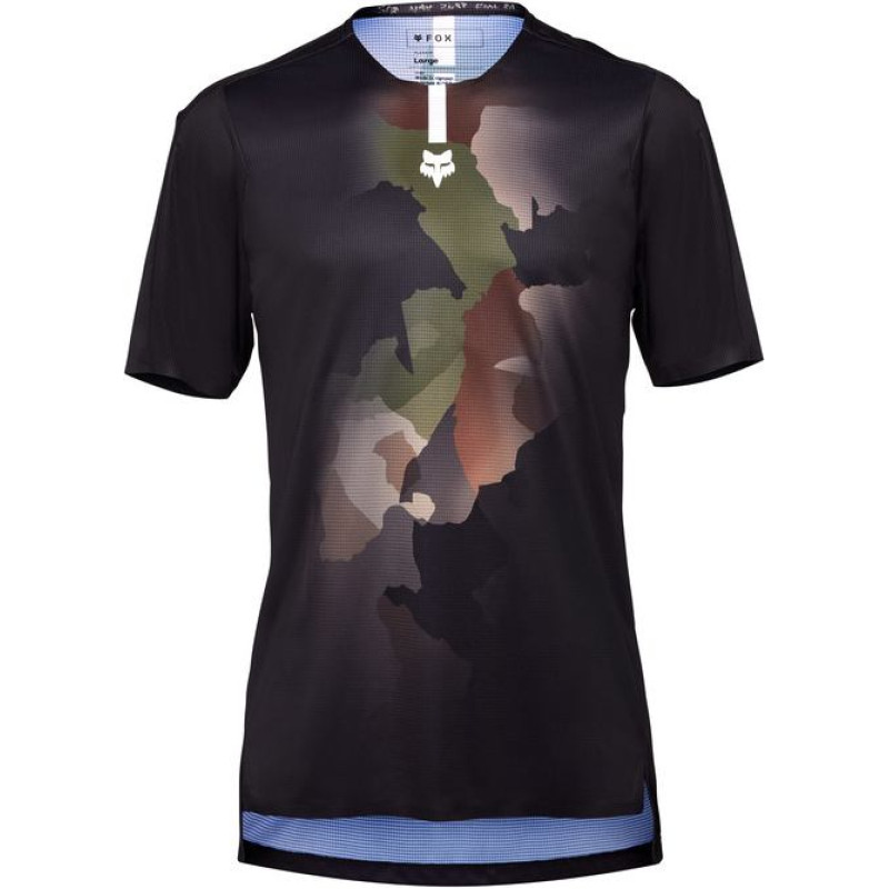 FOX FLEXAIR PRO GM GREEN CAMO S cycling jersey