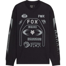 FOX LONG-SLEEVED T-SHIRT FOX IMAGE COSMO MW OVERSIZED BLACK