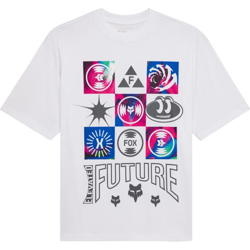 FOX T-SHIRT FOX IMAGE COSMO MW OVERSIZED 1 WHITE