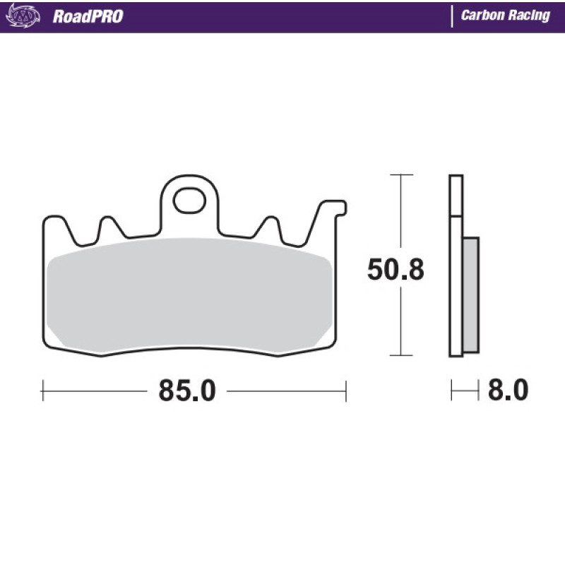 Moto Master Moto-Master Brakepads RoadPRO Carbon Racing
