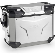 Givi Trekker Outback EVO Natural Alu cam-side cutout Right 40ltr sold without l