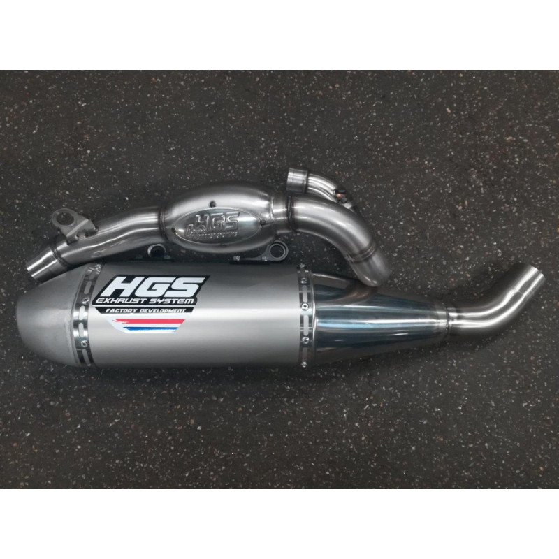 HGS Exhaust system 4T Complete set new design KTM250SX-F 2019-22