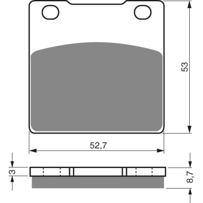 Goldfren Brake Pads 016 Ceramic carbon AD