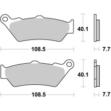 SBS Brakepads Sintered Offroad