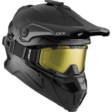 CKX Helmet Titan Solid matt black with goggle