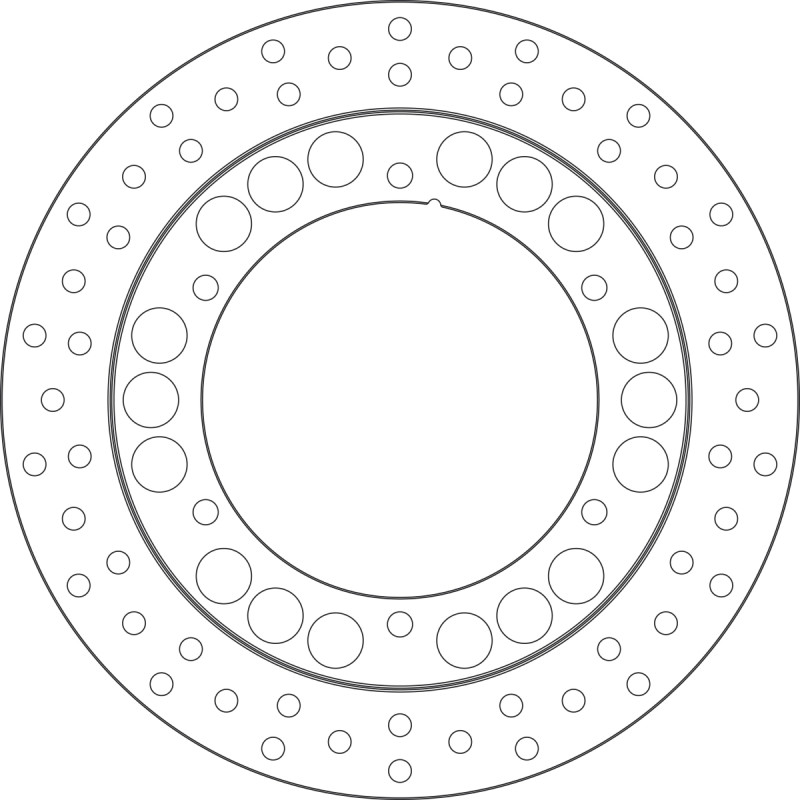 Goldfren brakedisc yd267 hd150 id132 t5.1